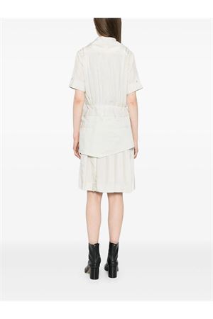 Ecru layered dress MAISON MARGIELA | S51DD0029MTN060729